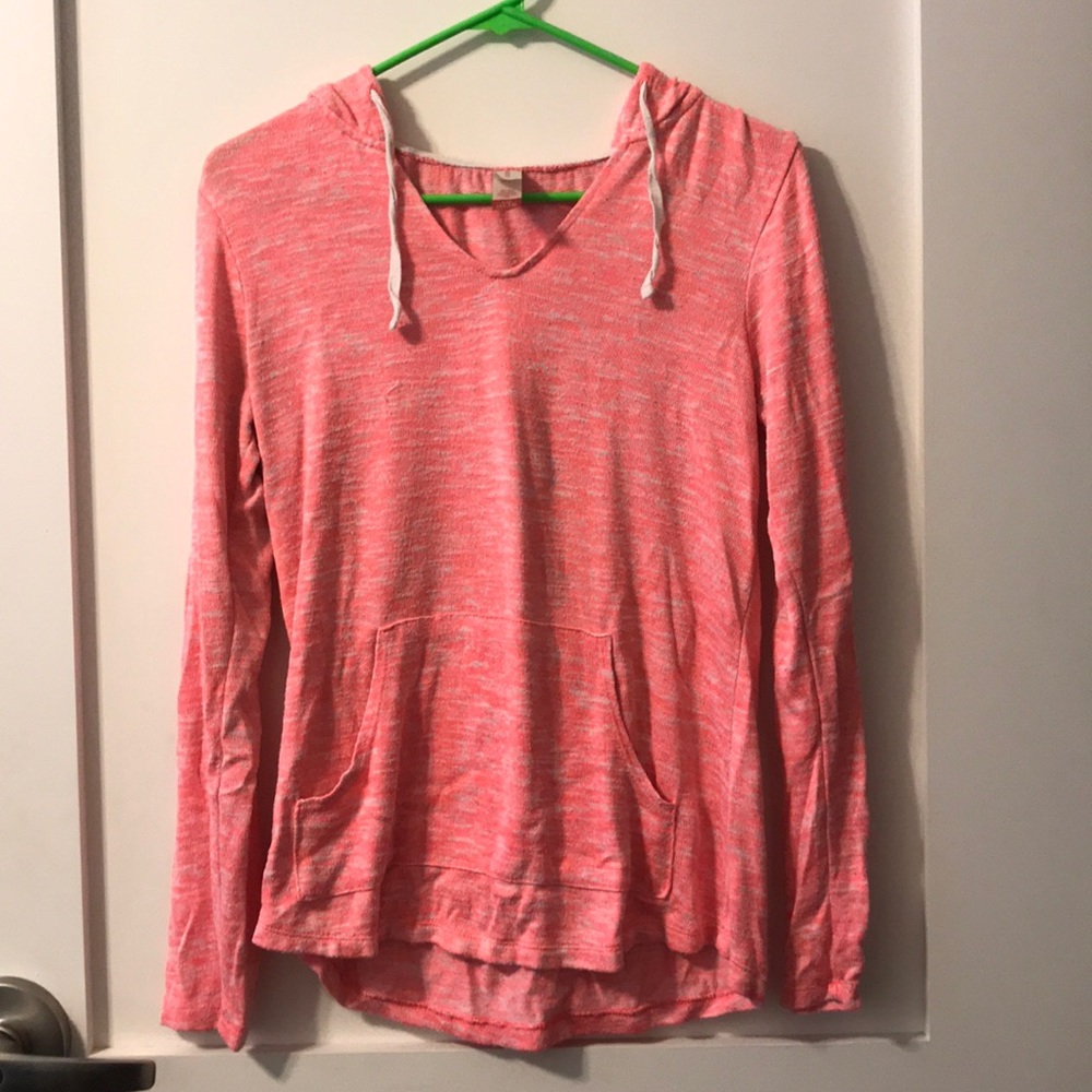 Pink hoodie